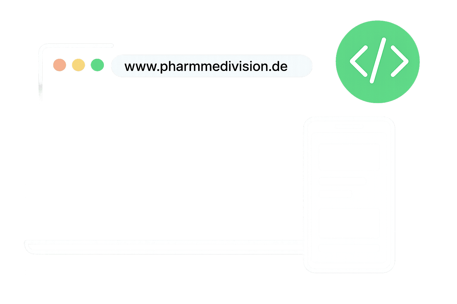 Dashboard-Grafik von PharmMedi Vision mit messbaren Ergebnissen aus Meta Ads
